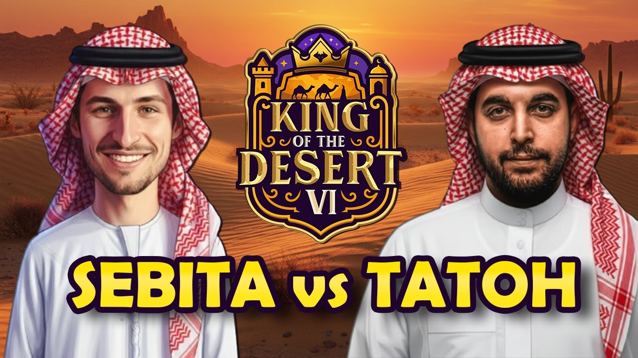 KING of the DESERT: TATOH vs SEBASTIAN - HEARTTT vs DAUT - RONDA 3 - Hosted by @MembTV 
