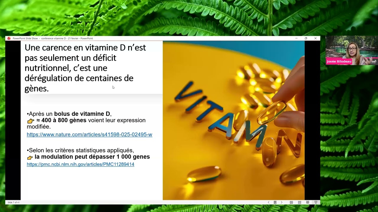 Conférence Vitamine D