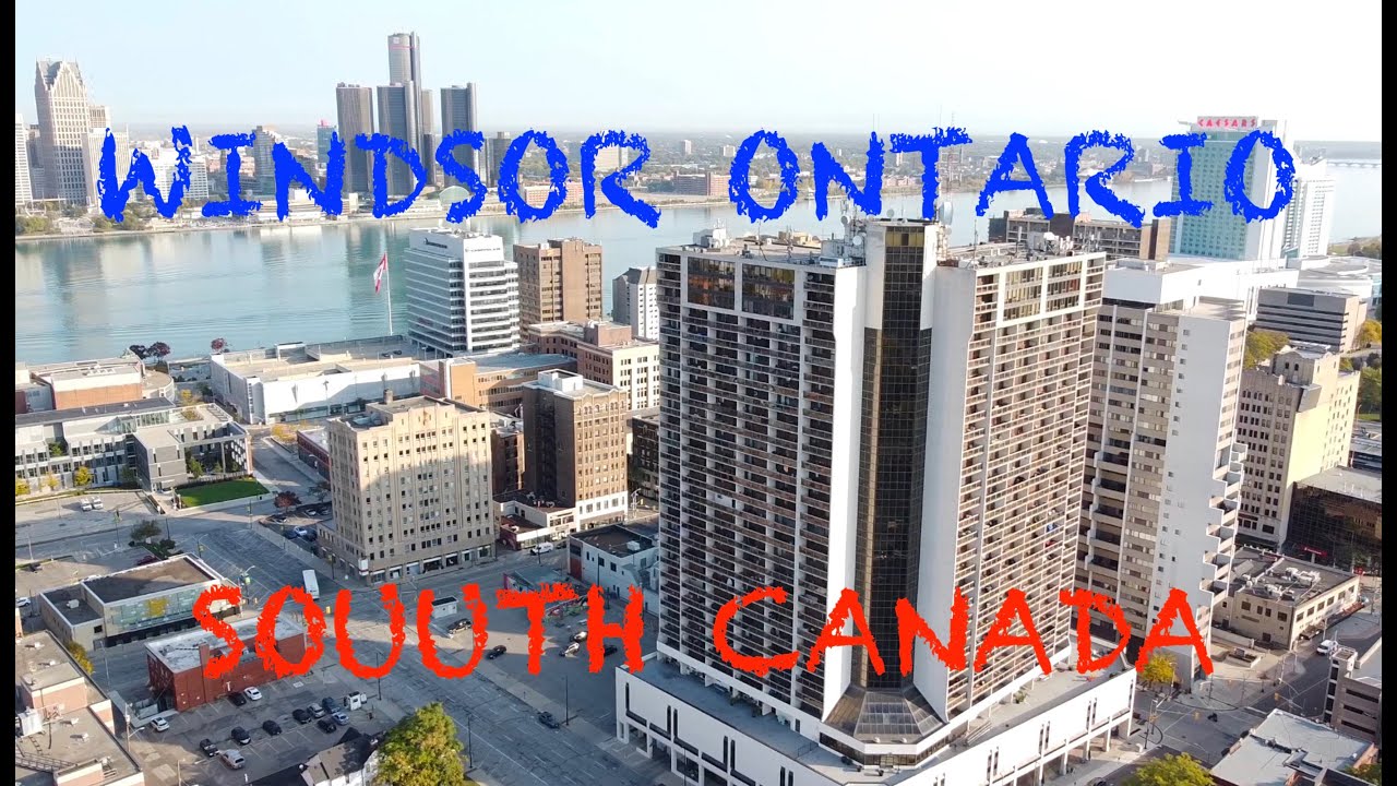 Windsor-Ontario southernmost city. Самый южный город Канады (субтитры)