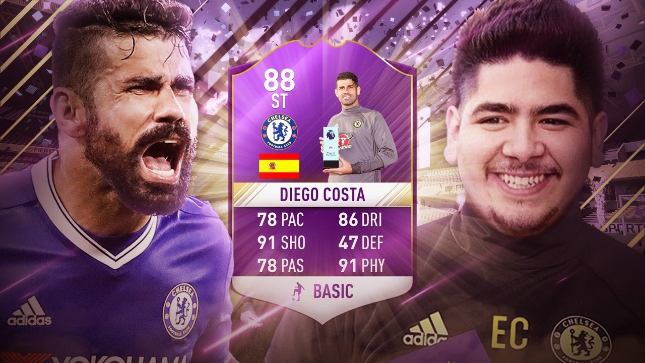 POTM 88 RATED COSTA SBC (UNLOCKED!) WITH REWARD PACKS! - FIFA 17