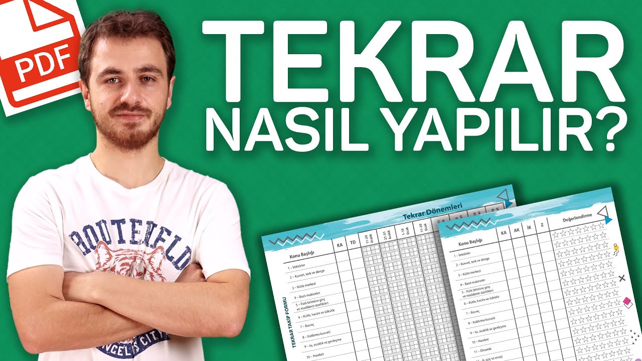Tekrar Nasıl Yapılır? Ben Sınava Nasıl Hazırlandım?