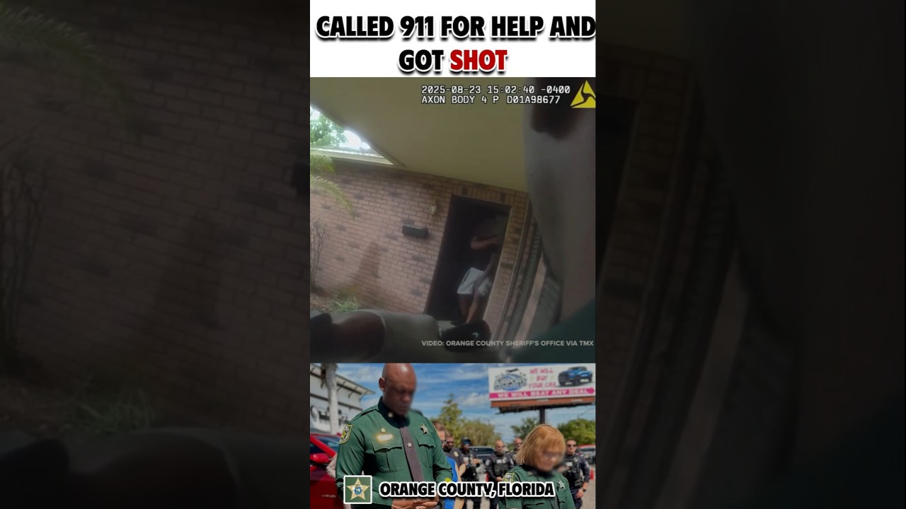 Deputy Accidentally Shoots 911 Caller 😳 | Orange County Bodycam #police #orangecounty