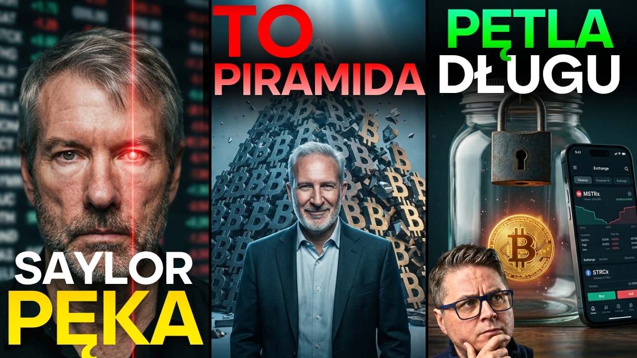 Saylor PĘKA! &bdquo;Prawdopodobnie SPRZEDAMY Bitcoina.&rdquo; Koniec legendy?