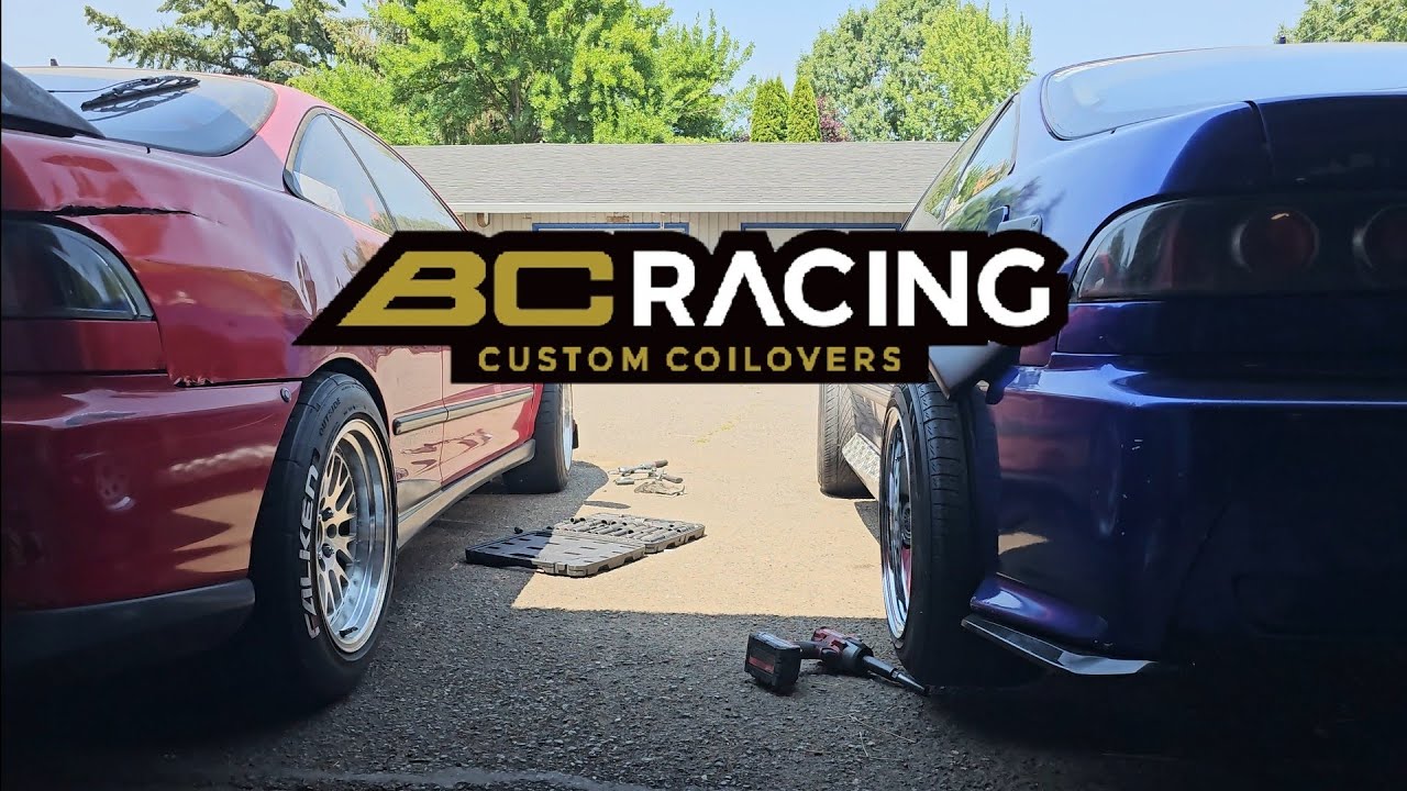 Swapping my BCRacing coilovers onto my RWD Integra