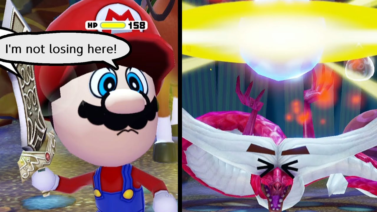Super Mario Miitopia - Red Orochi Boss Battle (EXTREME Difficulty) (Switch)
