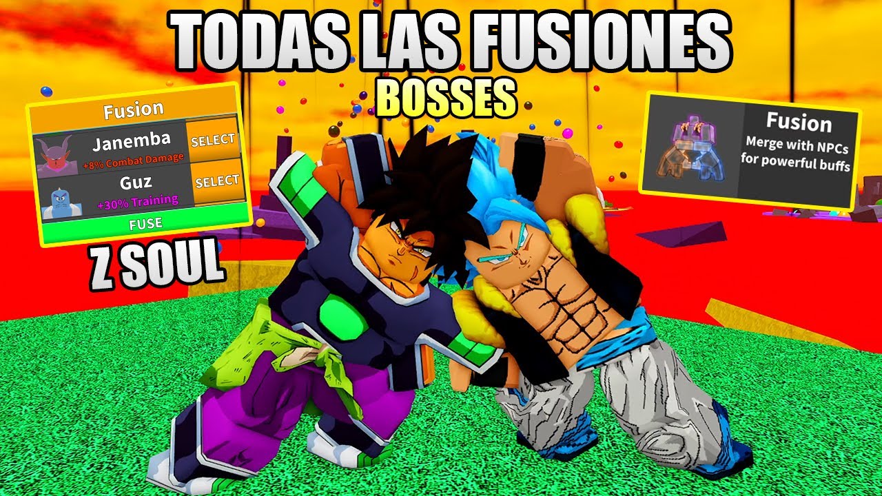 ¡TODAS LAS FUSIONES EN DRAGON BALL RAGE!😱