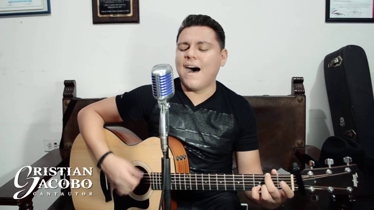 Te Conquistaré - Cristian Jacobo  (Versión Acústica)