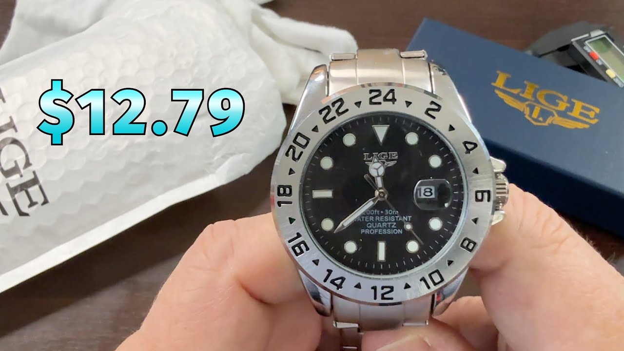 LIGE watch review another watch below $15 How?