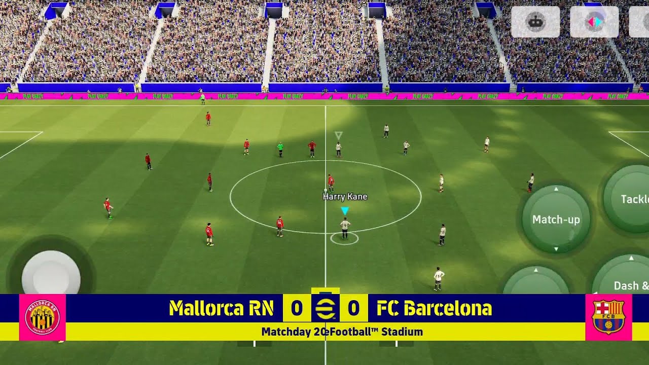 My league match against Real Mallorca/eFootball 2026 