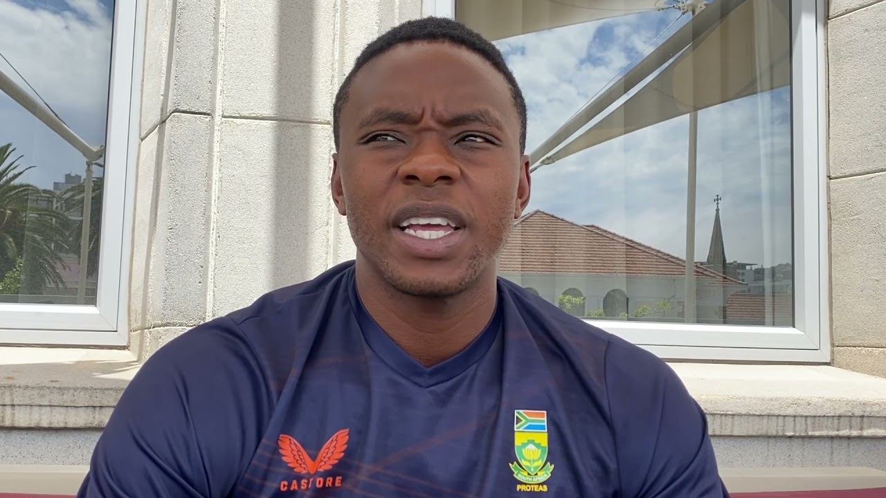Kagiso Rabada ahead of his 50th Test