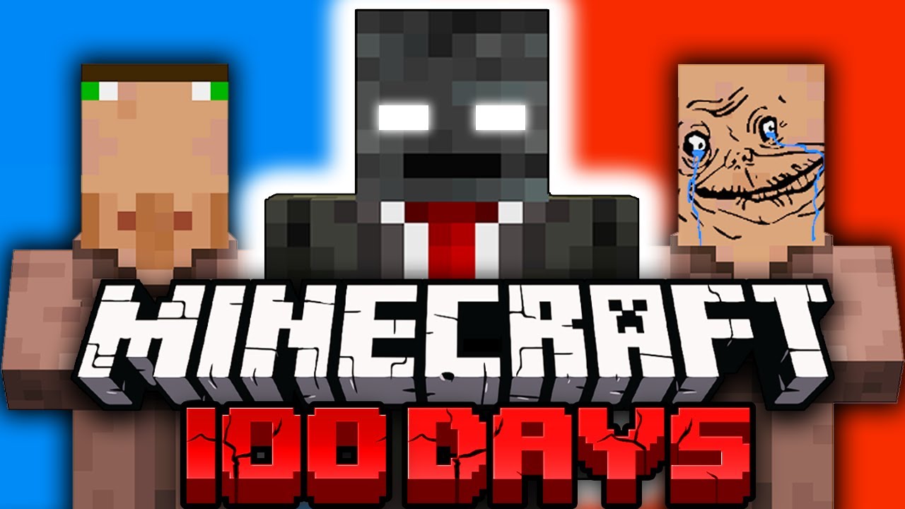 The Ultimate Minecraft 100 Days Movie REMATCH