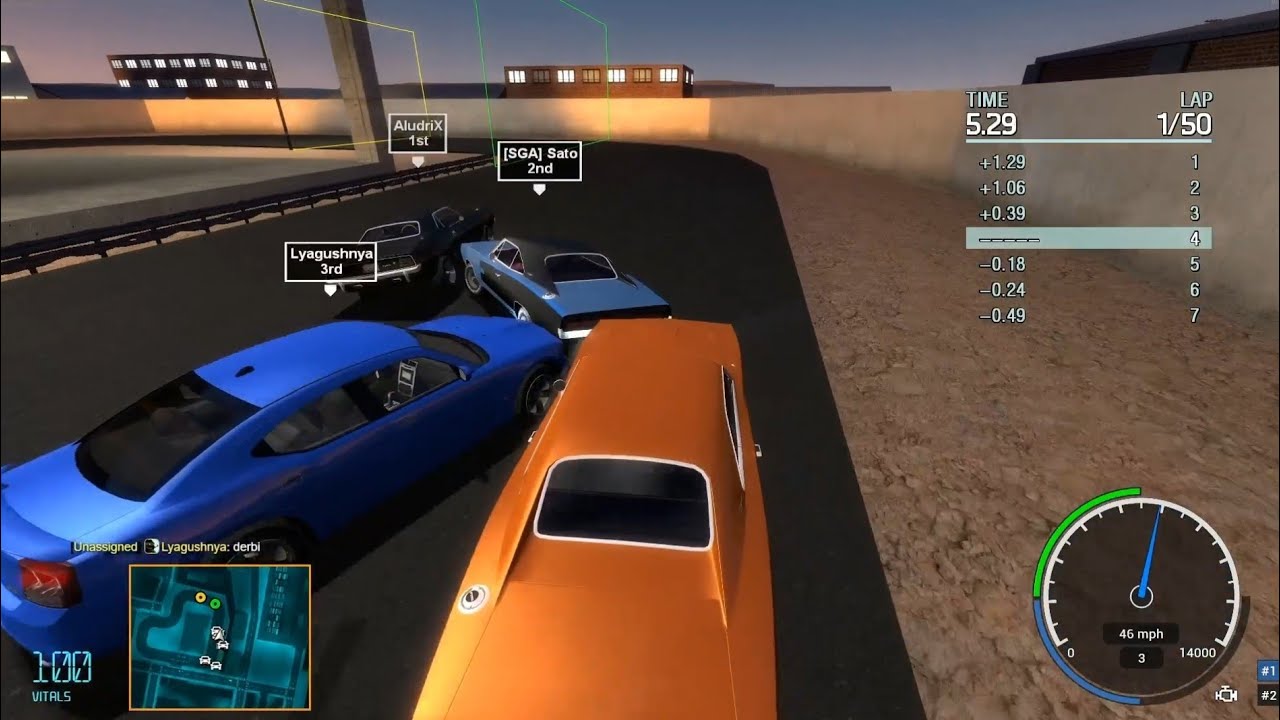 Derby Race & Sumo in GMod Multiplayer