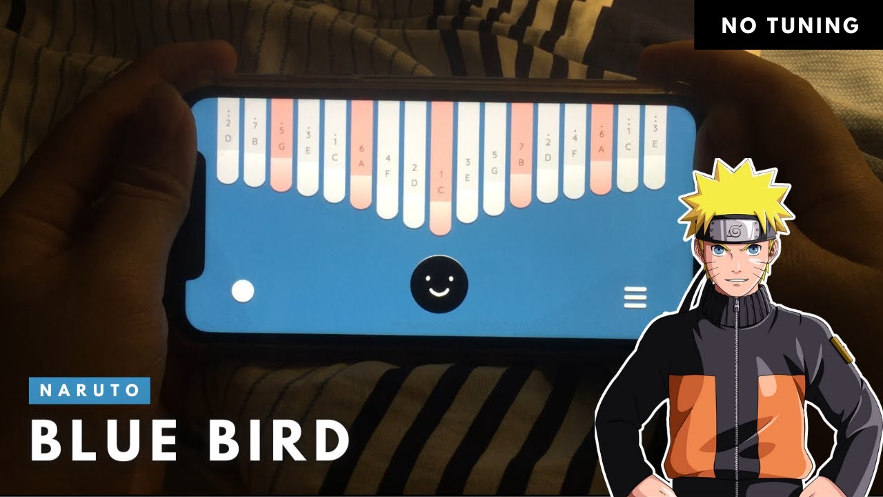 BLUE BIRD - Naruto Shipuden OST | Kalimba App Cover With Tabs