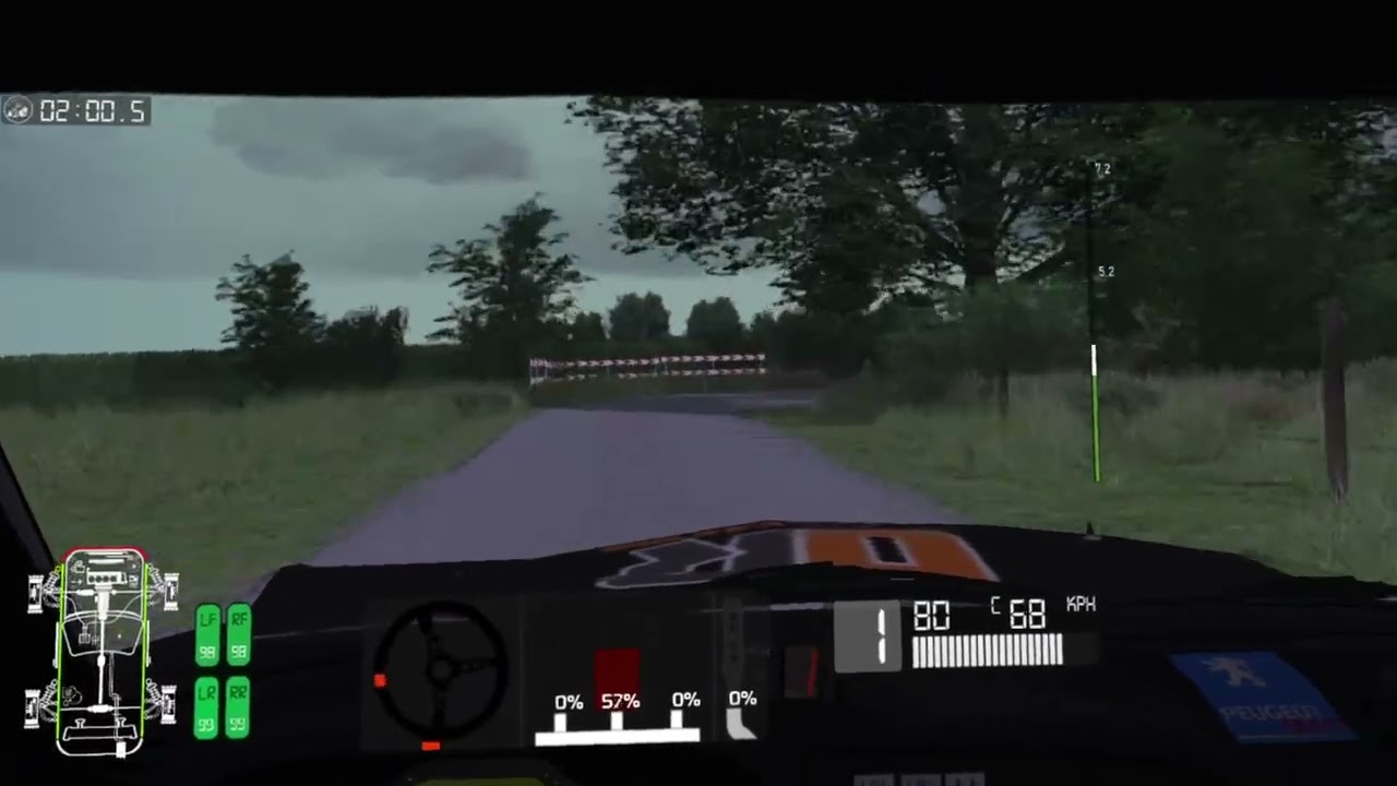 Sim Rally Masters - Round 1 - Leg 2 - Rajd Polksi - Peugeot 306
