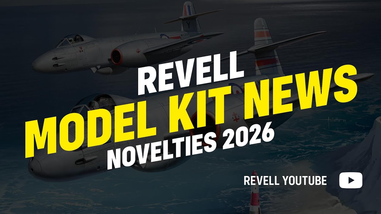 Revell Model Kit Novelties 2026 - FROM NUREMBERG TOY FAIRE