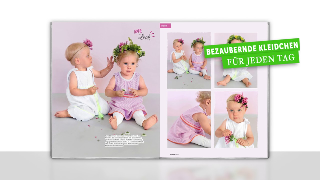 Einblick in die neue burda baby