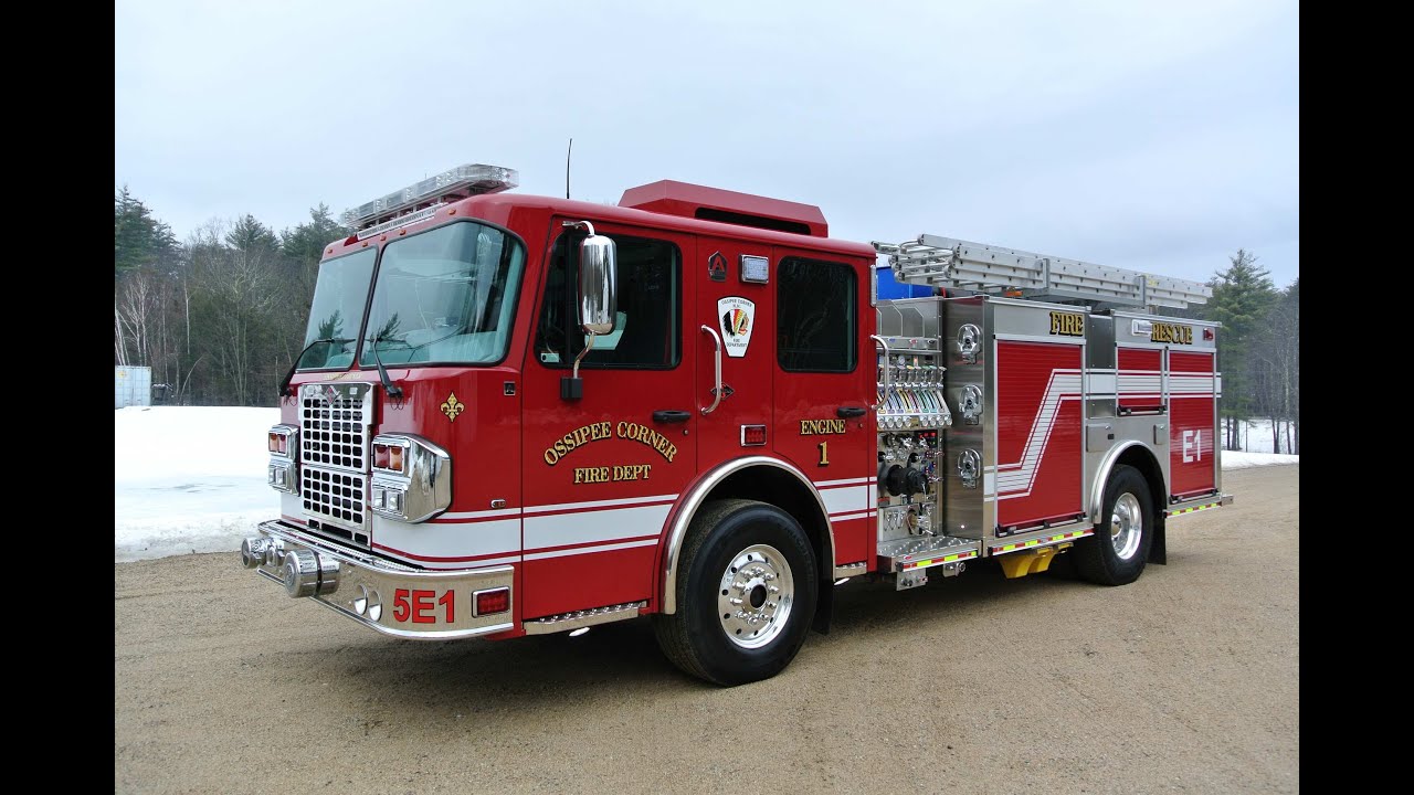 OSSIPEE CORNER FIRE DEPARTMENT   ALEXIS 1250 GALLON CUSTOM PUMPER 