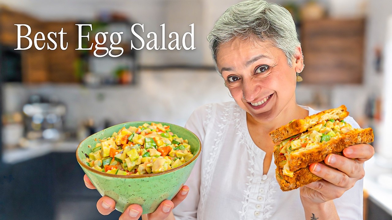 The BEST HEALTHY EGG SALAD recipe you must try!