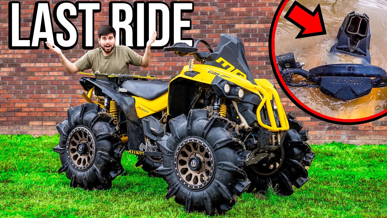LAST RIDE ON THE RENEGADE! Almost Sunk It!