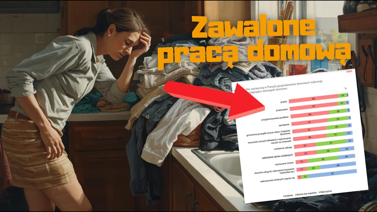 Dlaczego bezrobotni mężczyźni przestają myć naczynia?