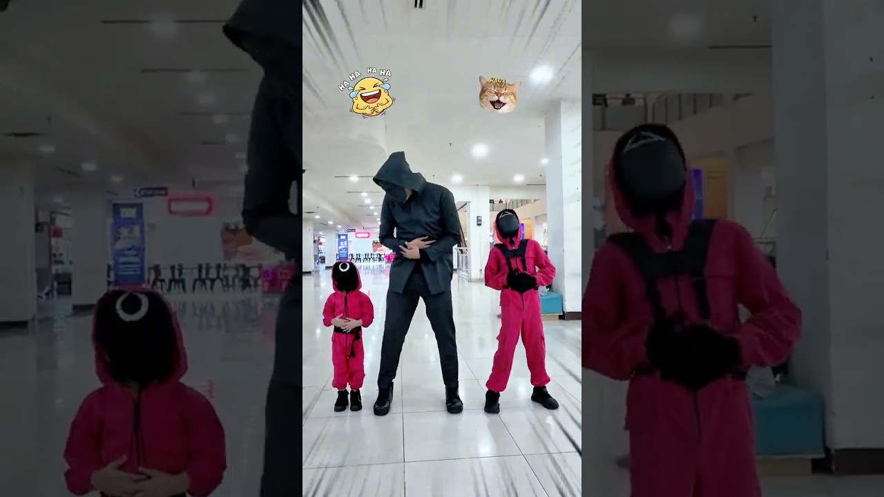 Игра Squid Game ужасно раздражает‼️🤪🤣 SABAR YAH ANYA 😇 #squidgame #frontman #anyaforger #cosplay