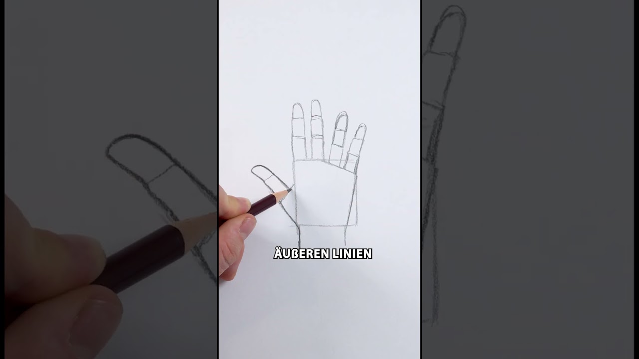 Hand zeichnen f&uuml;r Anf&auml;nger