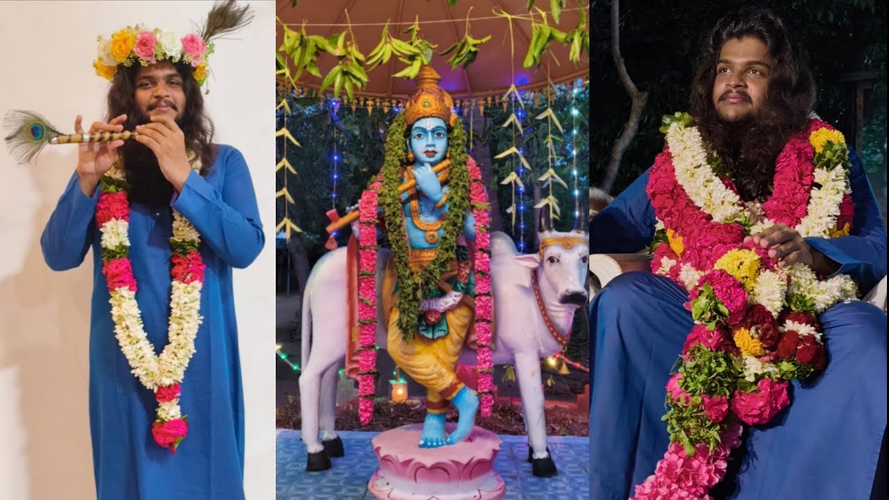 Krishna janmastmi celebration|Prema Sai Ashram Santhi Nilayam Rettaparthi|Prema Sai Baba Ashram-2025