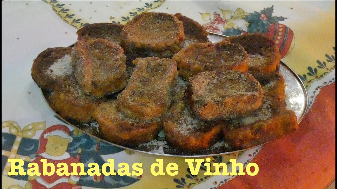Como Faço Rabanadas de Vinho