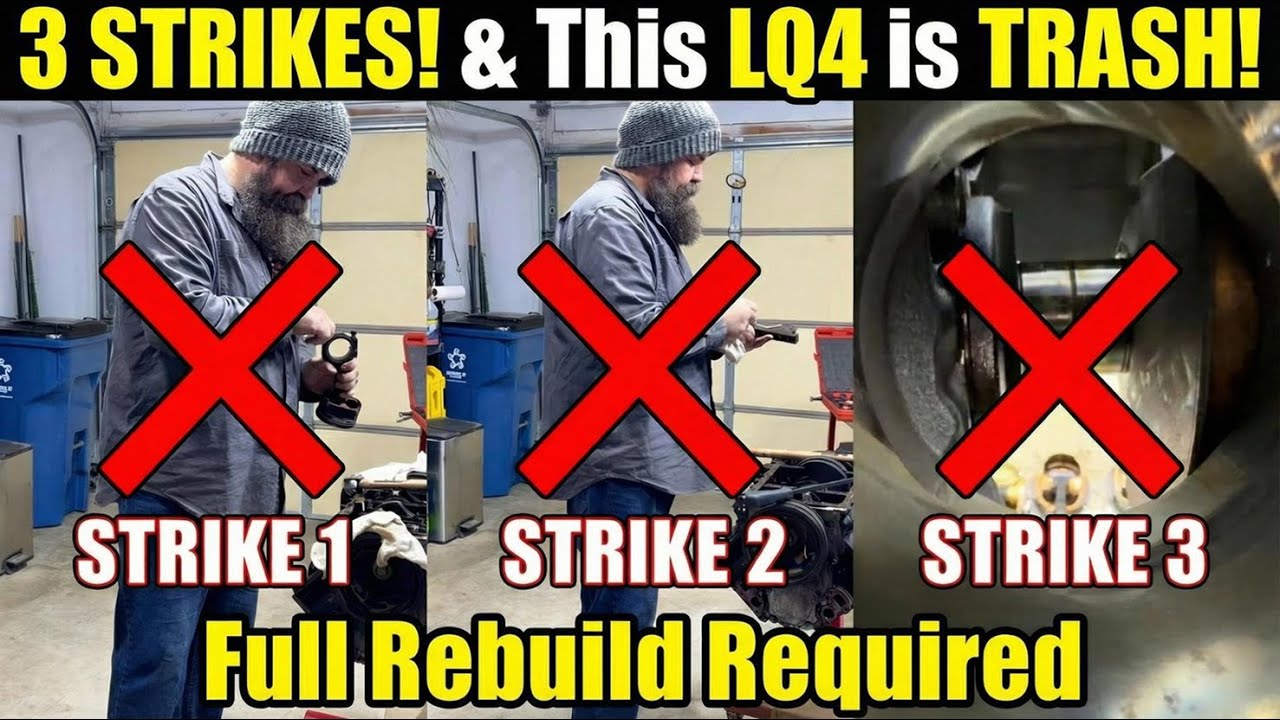 3 STRIKES! & This LQ4 is TRASH! (Full Rebuild Required) | FAFO Ep. 3