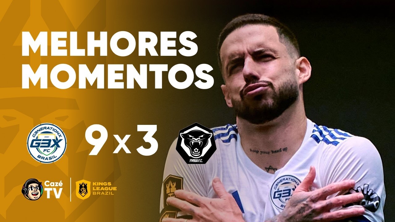 MELHORES MOMENTOS: G3X 9 X 3 FURIA | KINGS LEAGUE BRASIL 2026 | 4&ordf; RODADA
