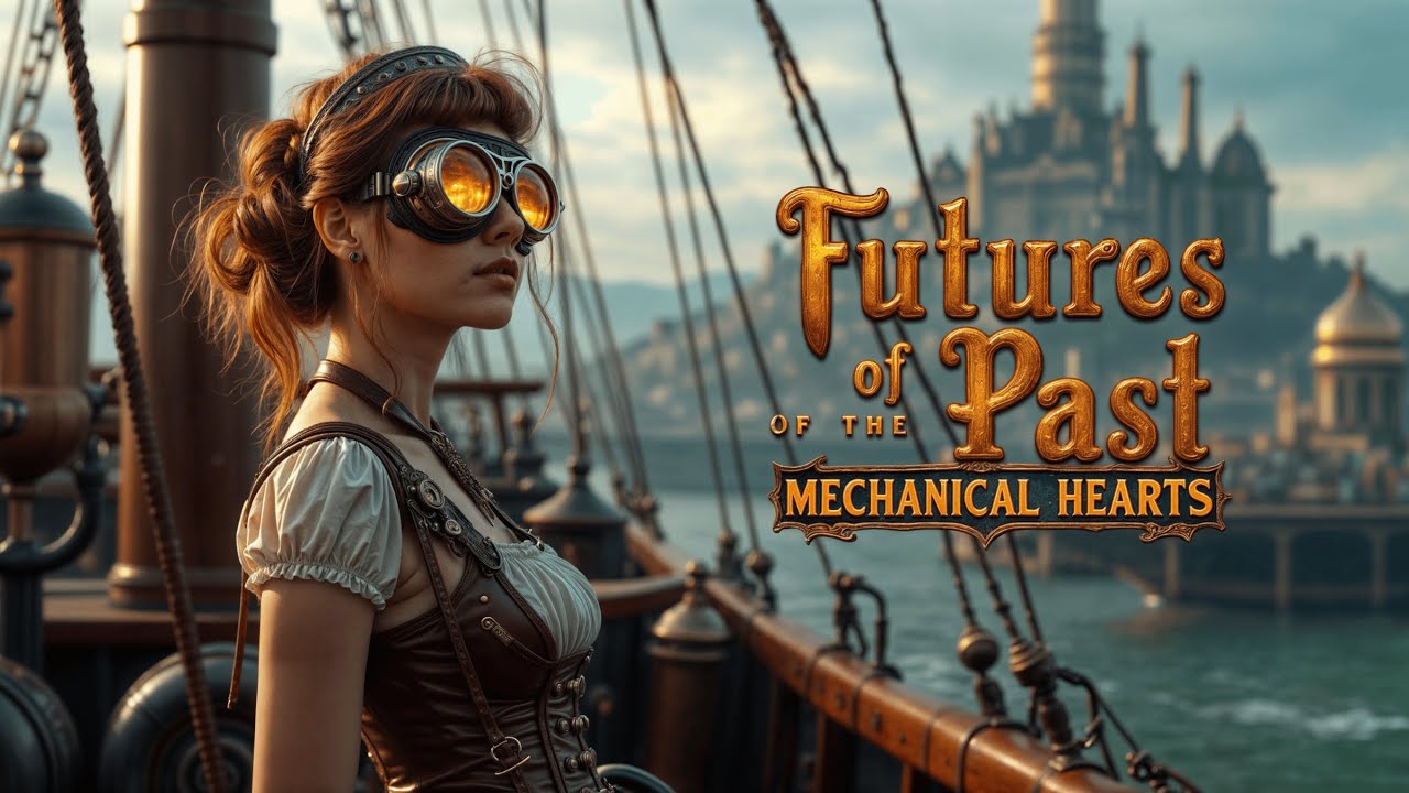 Futures of The Past - Mechanical Hearts - 19th Century Steampunk Sci-Fi - AI Retro Futuristic film