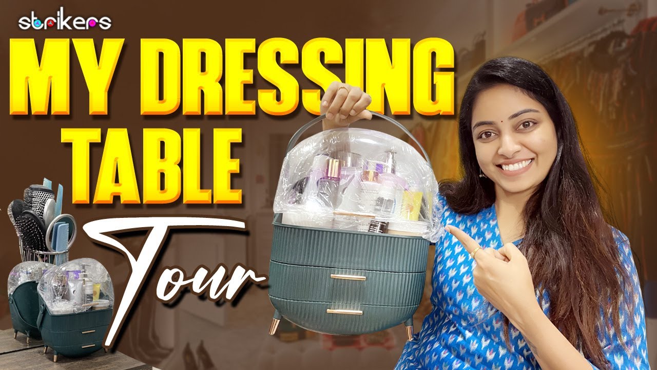My Dressing Table Tour || Cool By Neel || Neelima Vlogs || Strikers