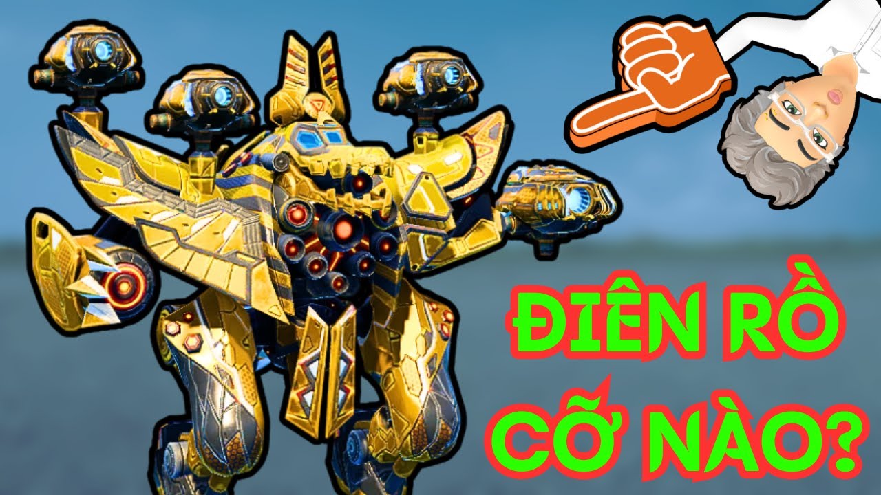 Robot AMMIT Điên Rồ CỠ NÀO? (War Robots cùng MyHu)