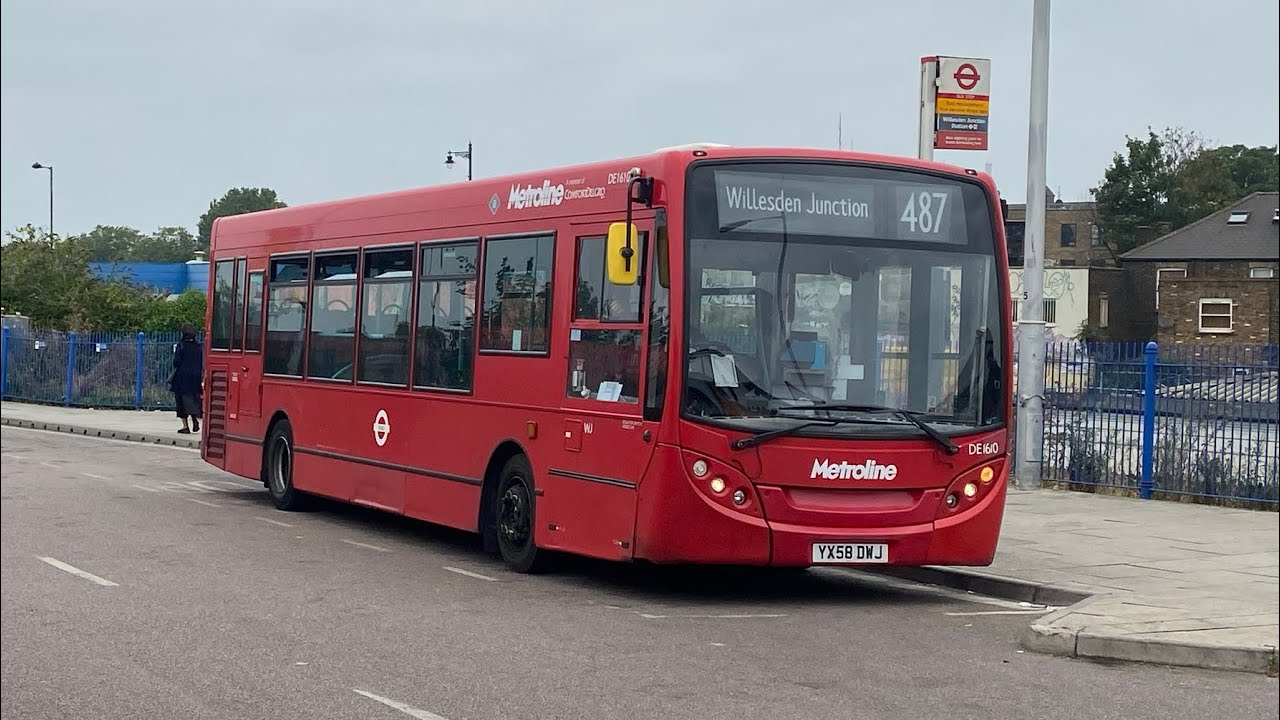 Metroline | 487 | ADL Enviro 200 | YX58DWJ | DE1610