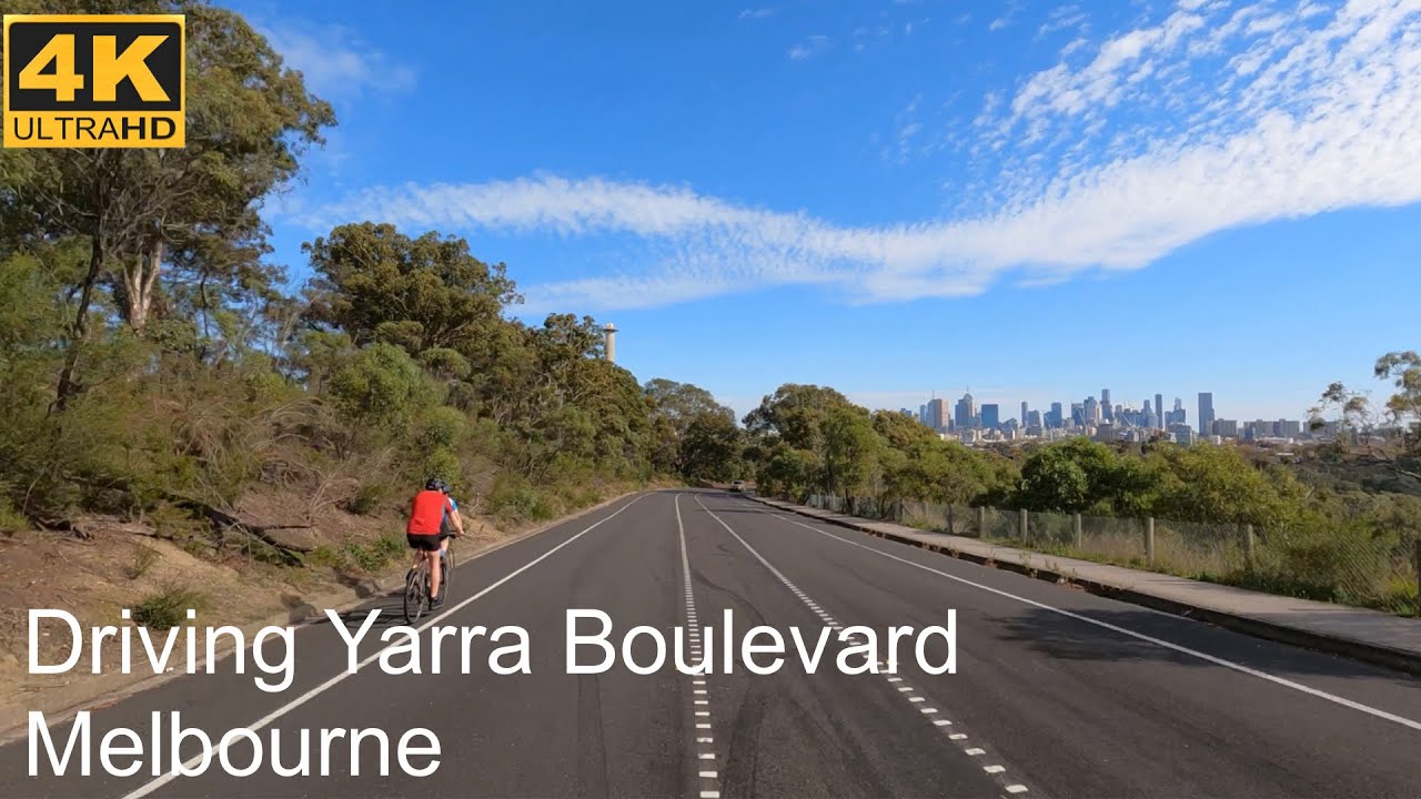 Driving Yarra Boulevard | Tourist Drive 2 | Melbourne Australia