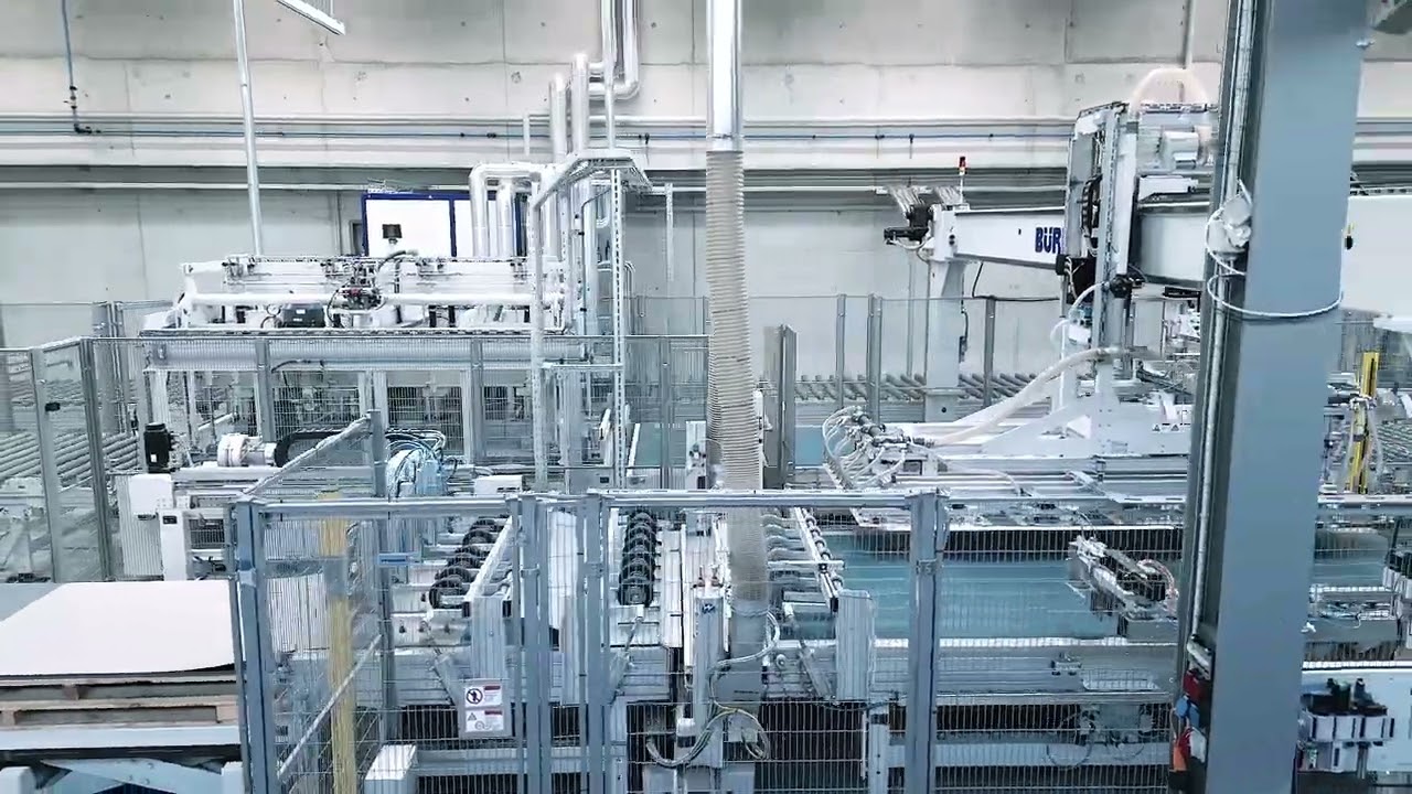 B&Uuml;RKLE Press Lines | Customized ODW Throughfeed Press Line