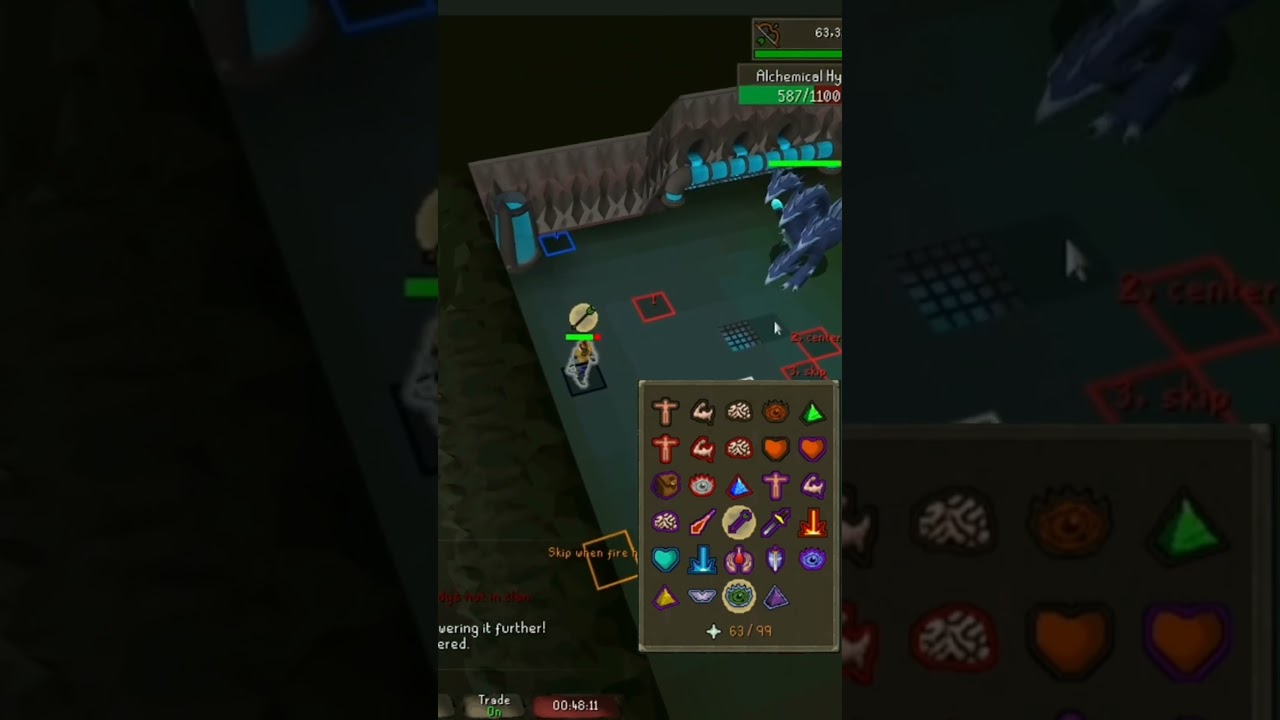 Hydra GM speed 1:11 (no tbow) #gaming #osrs #runescape #speedrun #speed #oldschoolrunescape