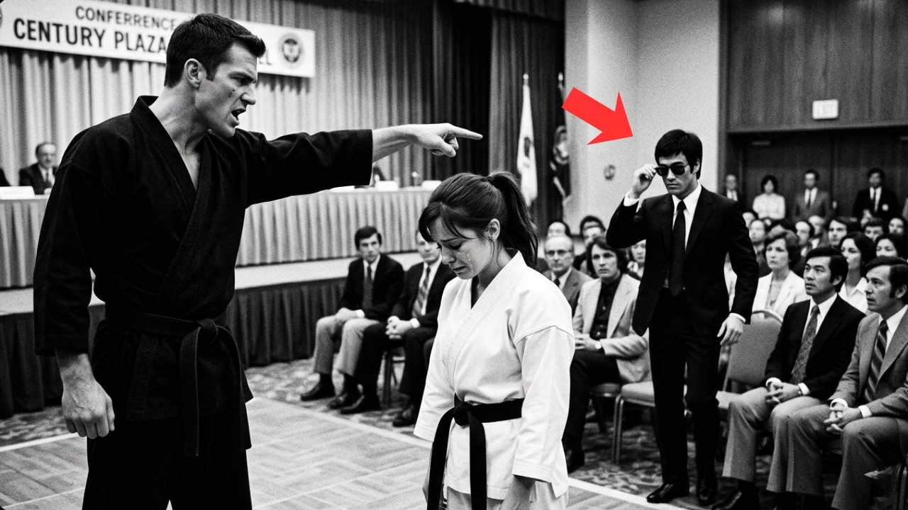 Champion Verspottete Weibliche Kampfkünstlerin Als Zu Schwach — Bruce Lee Erhob Sich Vom Sitz