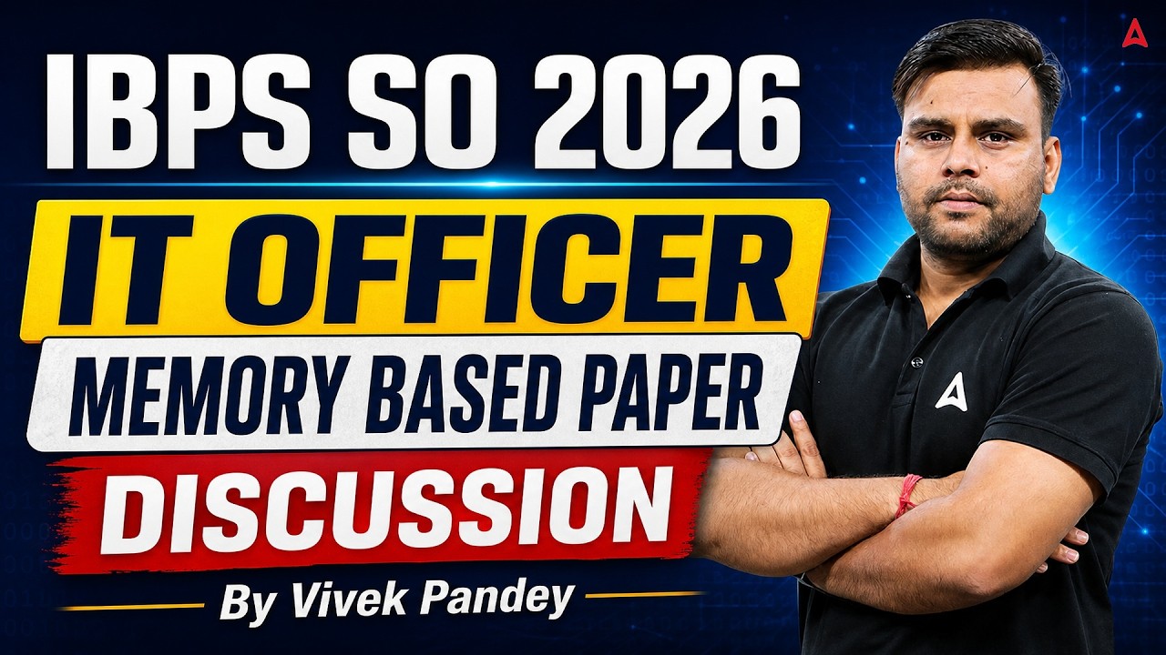 IBPS SO 2026 IT Officer Memory Based Paper Discussion | Exam Analysis