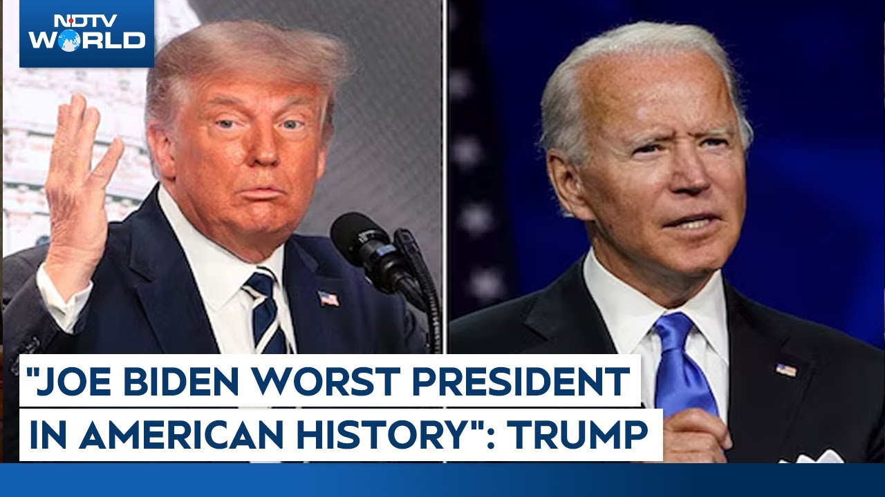 Trump Congress Speech | "Joe Biden Worst President In American History": President Donald Trump