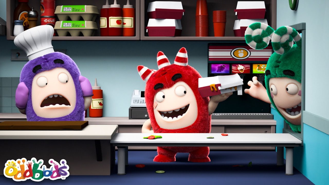 Big Chef Oddbod 🆚 Masterchef Takeaway | The VeeDome | Kids Cartoons