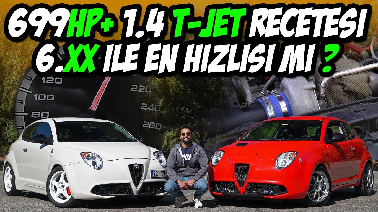 TOPLAM 699 HP+ Alfa Romeo 1.4 T-JET Modifiye Rehberi / Big Turbo ve Track Setup'ı / Gazladık / TEST