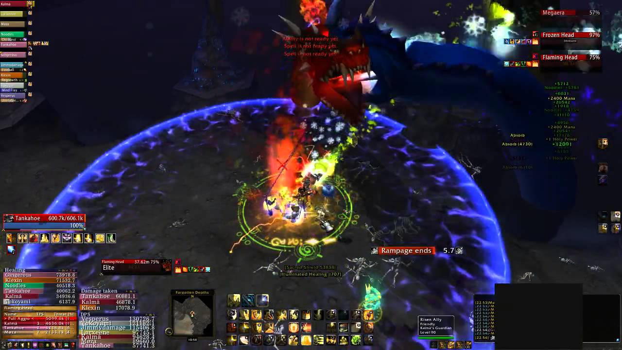 Megaera 10m - (Tank PoV) - Throne of Thunder - 5.2 Live!