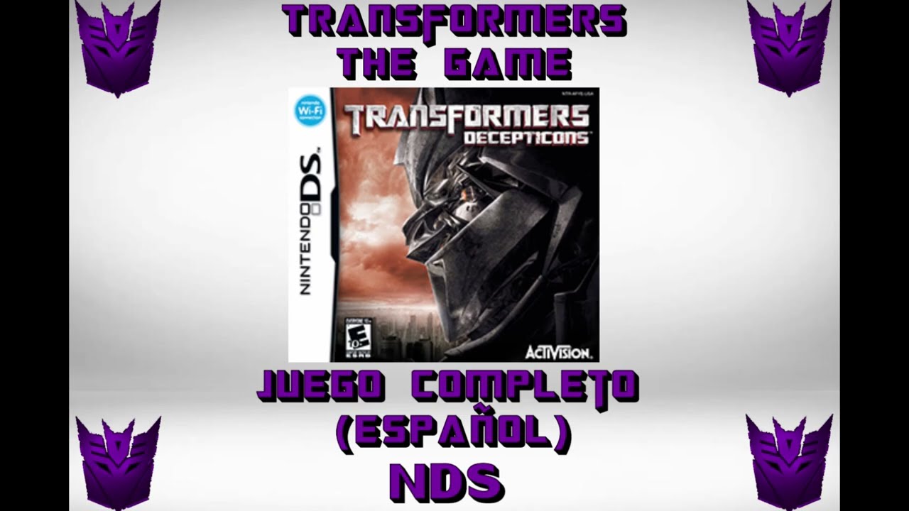 Transformes DS Decepticons juego completo en [ESPAÑOL]
