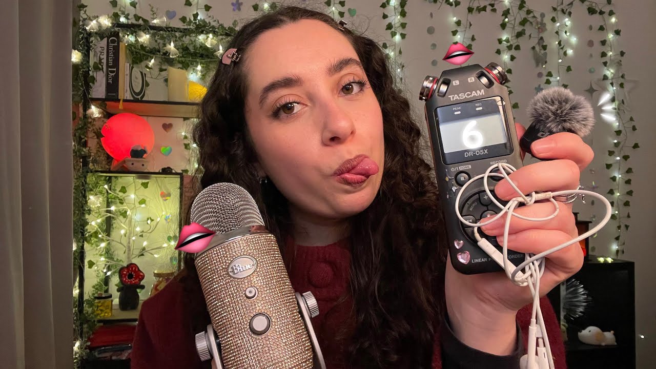 ASMR -  BRUITS DE BOUCHE INTENSES AVEC 6 MICROS ! 🫦 (frissons garantis)