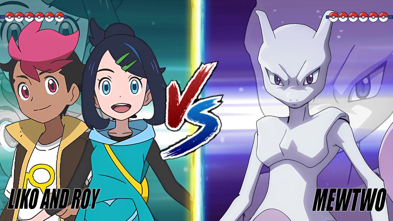 Pokémon Battle: LIKO AND ROY Vs. MEWTWO | Mewtwo Returns