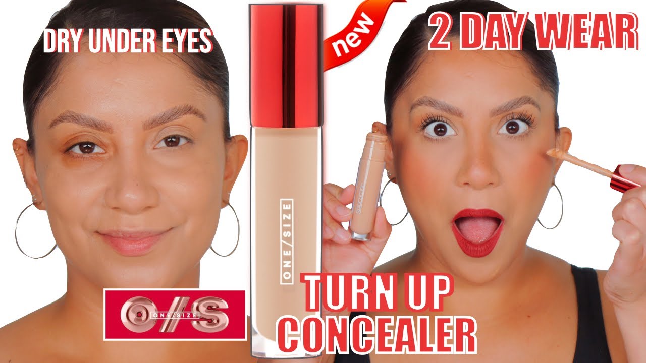 2 DAY WEAR TEST *NEW* ONE/SIZE TURN UP CONCEALER *dry undereyes* | MagdalineJanet