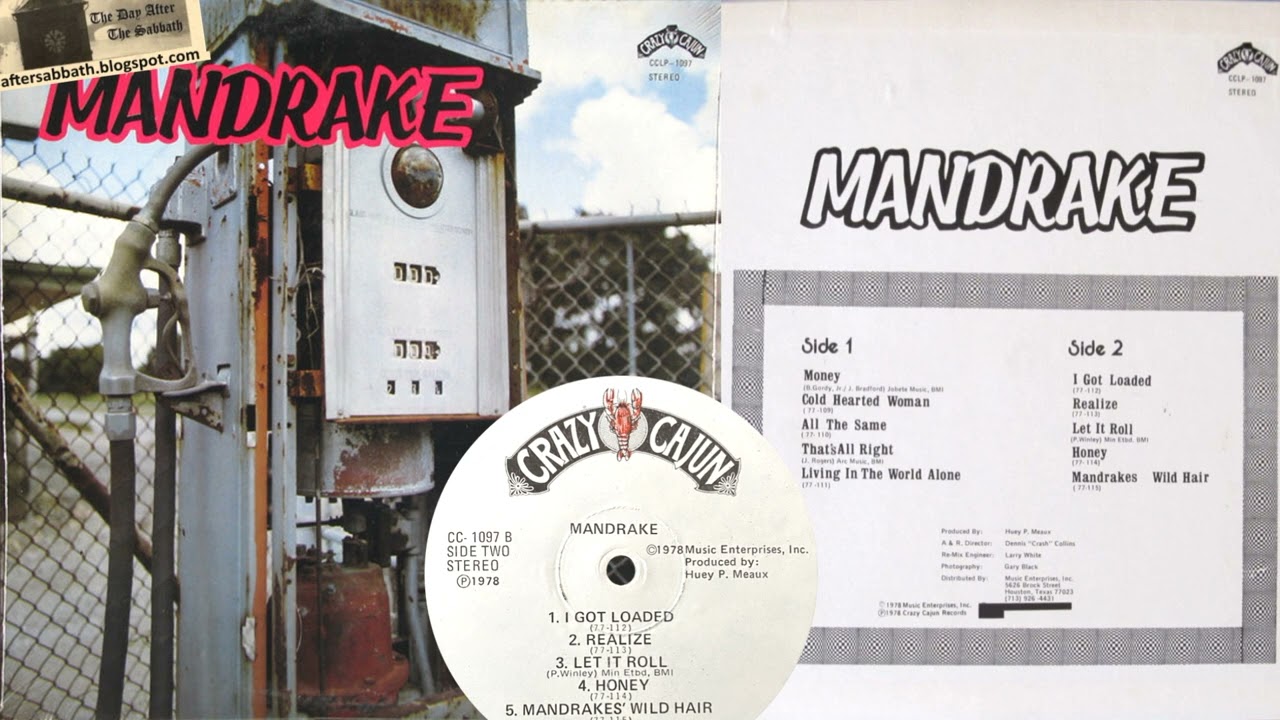 Mandrake - I Got Loaded [1978 Obscure Hard / Southern Rock. Texas]
