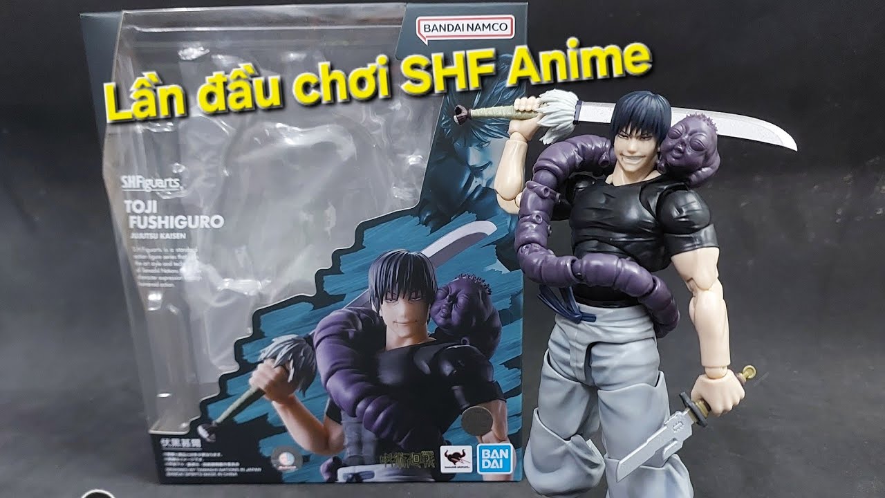 [ Review & đánh giá ] Mô Hình S.H.Figuarts SHF Toji Fushiguro Bandai - Jujutsu Kaisen