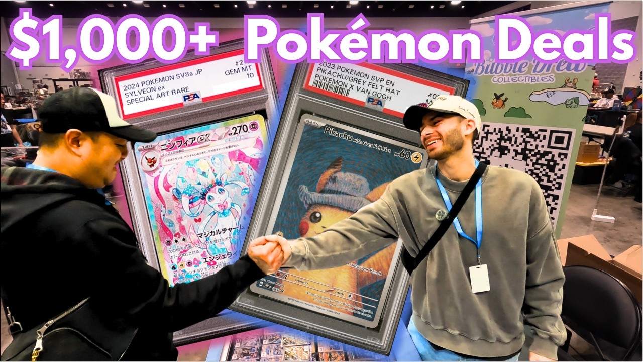 Vendor POV: What It’s Like Selling Pokémon Cards at a Card Show!